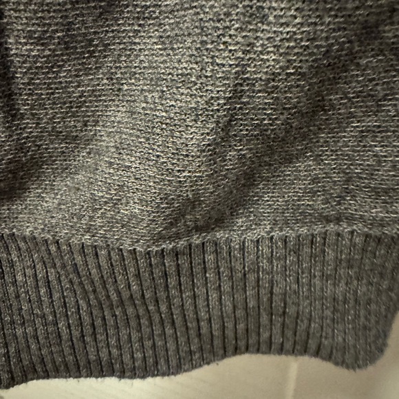 Eleventy Milano Gray Textured Polo Shirt - Picture 3 of 4